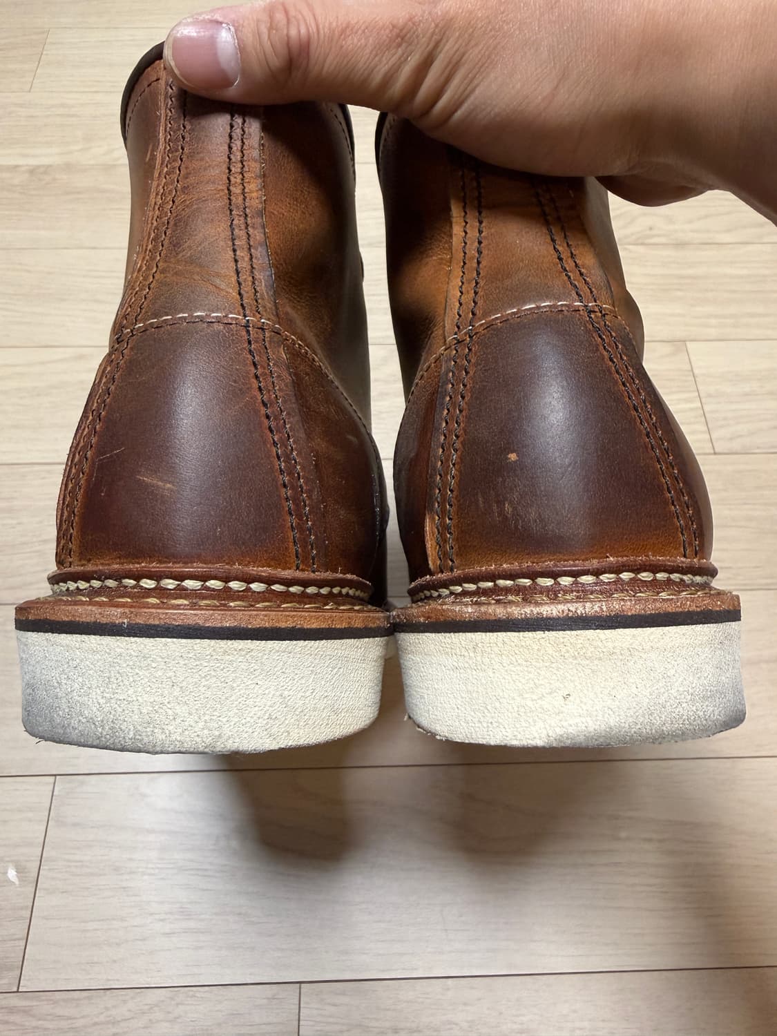 레드윙 목토 1907 카퍼 러프앤터프 상품이미지4