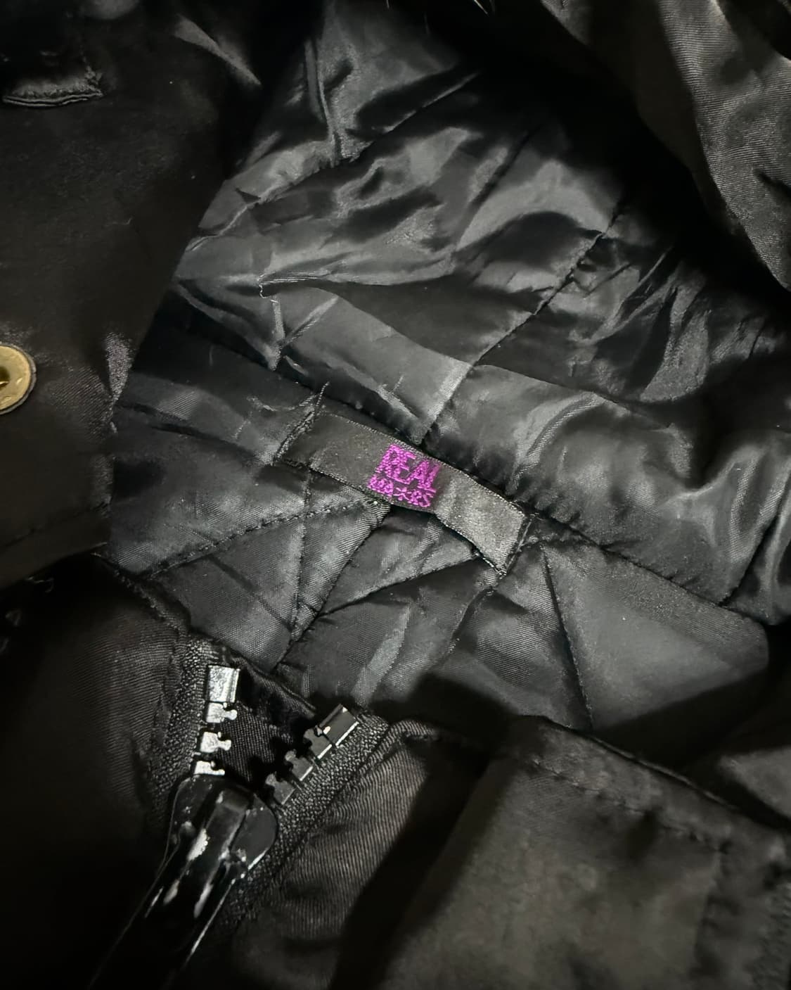 Mars gold botton fur puffer jacket 상품이미지5