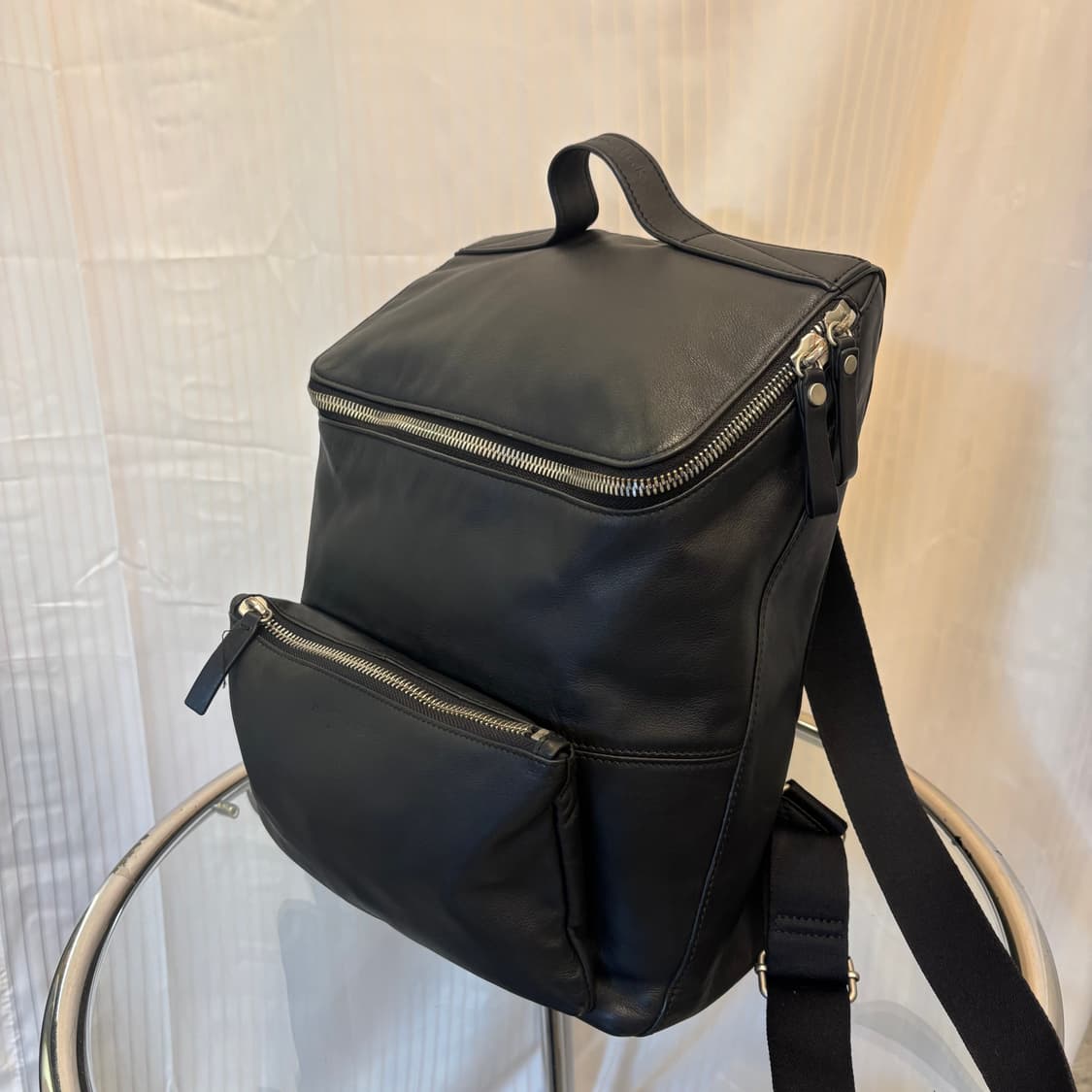 정품 만다리나덕 소가죽 백팩    상품이미지3