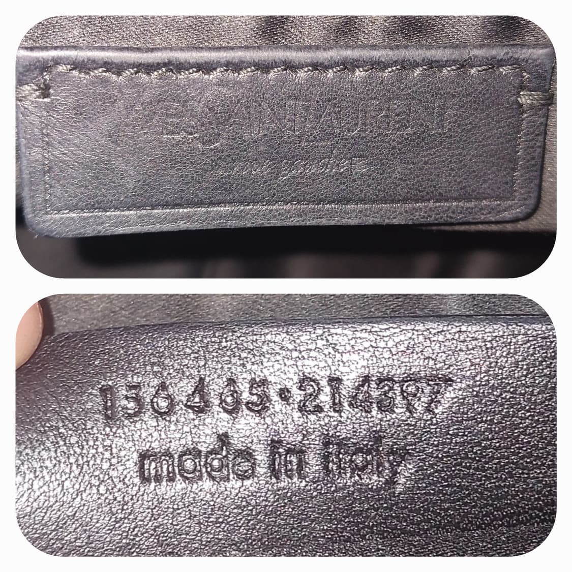 생로랑 뮤즈백 미듐 다크브라운 (정품) 상품이미지9