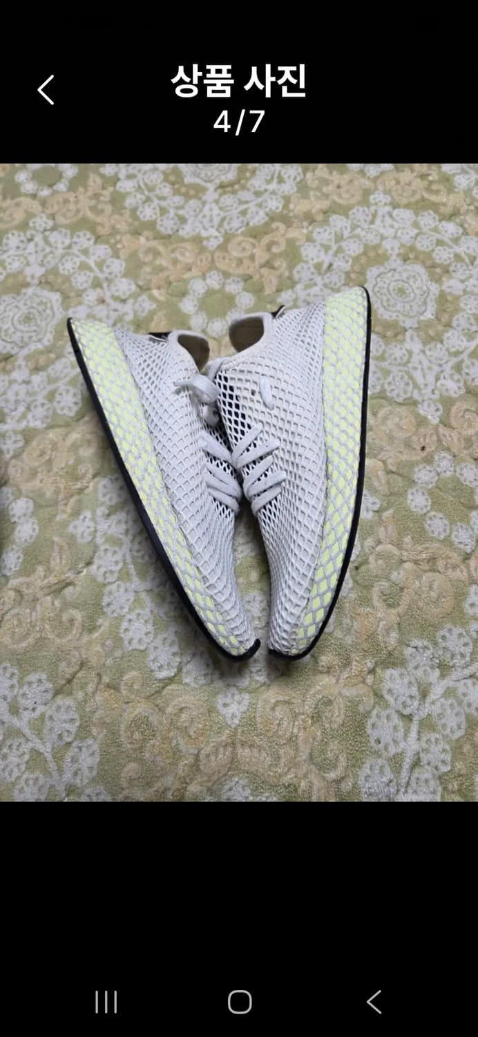 아디다스 경량 운동화 화이트265 상품이미지4