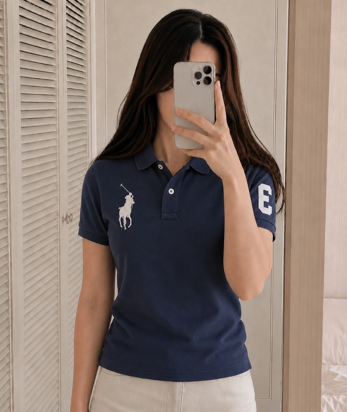 신형 QR 폴로 랄프로렌 네이비 빅포니 반팔 카라티
 상품이미지5