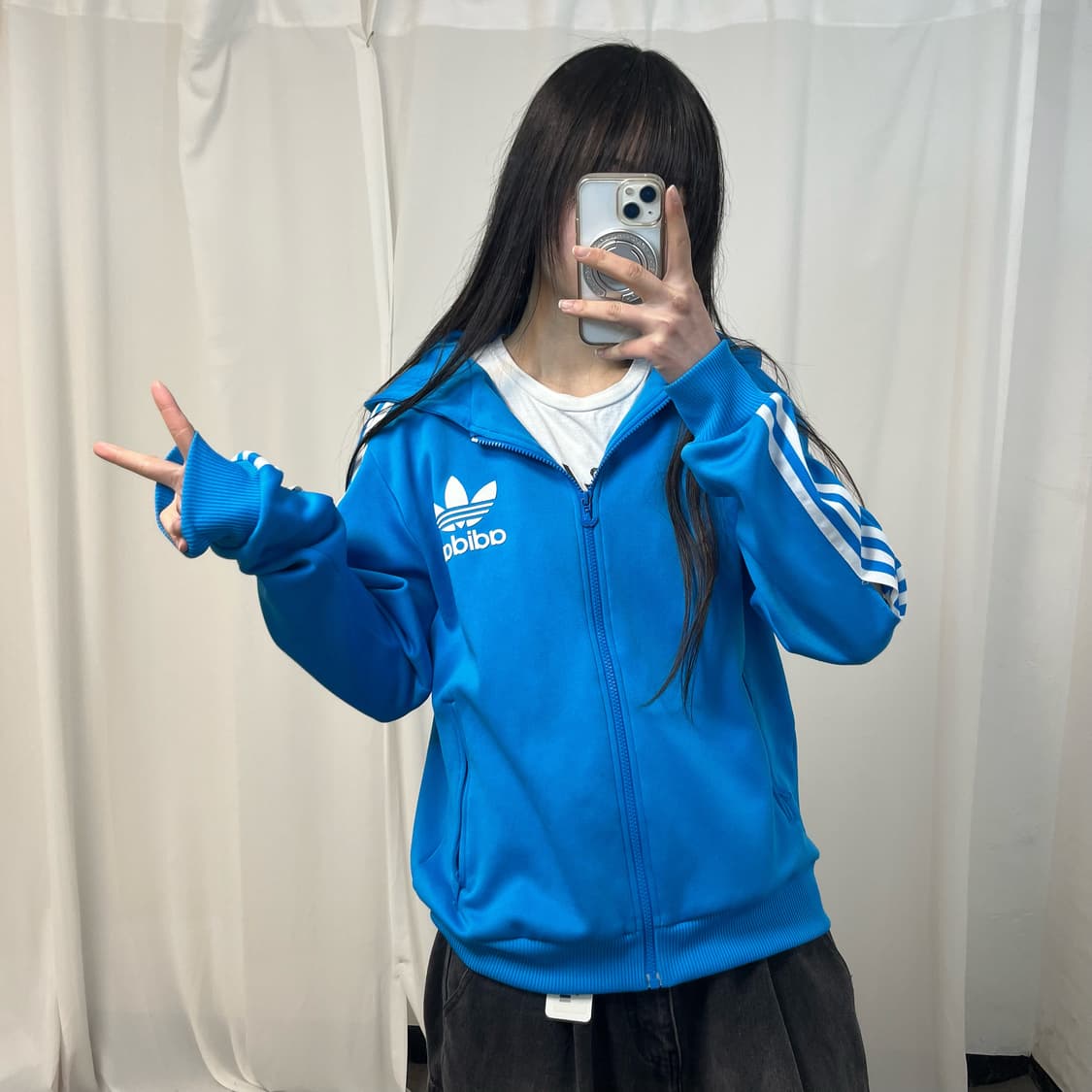 Adidas sky blue flock jersey 상품이미지2