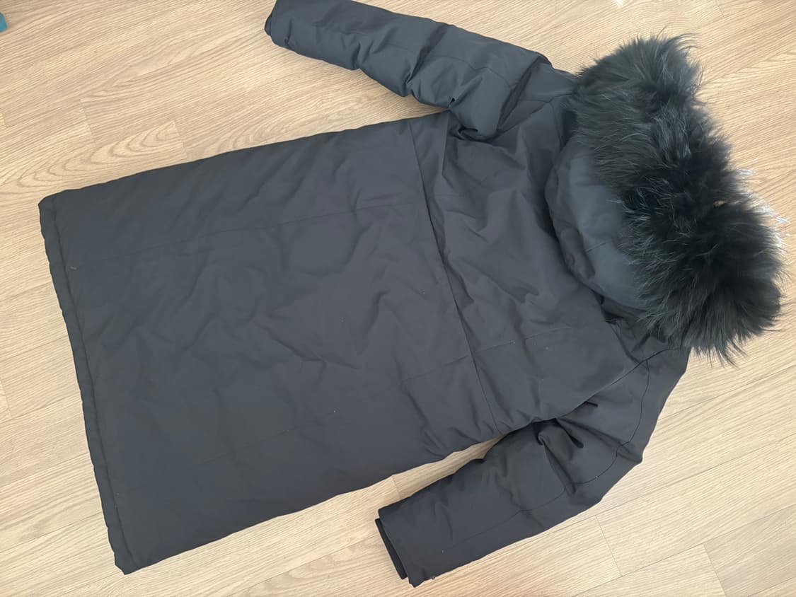 상태최상 코오롱 안타티카 구스 롱패딩 롱기장 여 95 상품이미지2