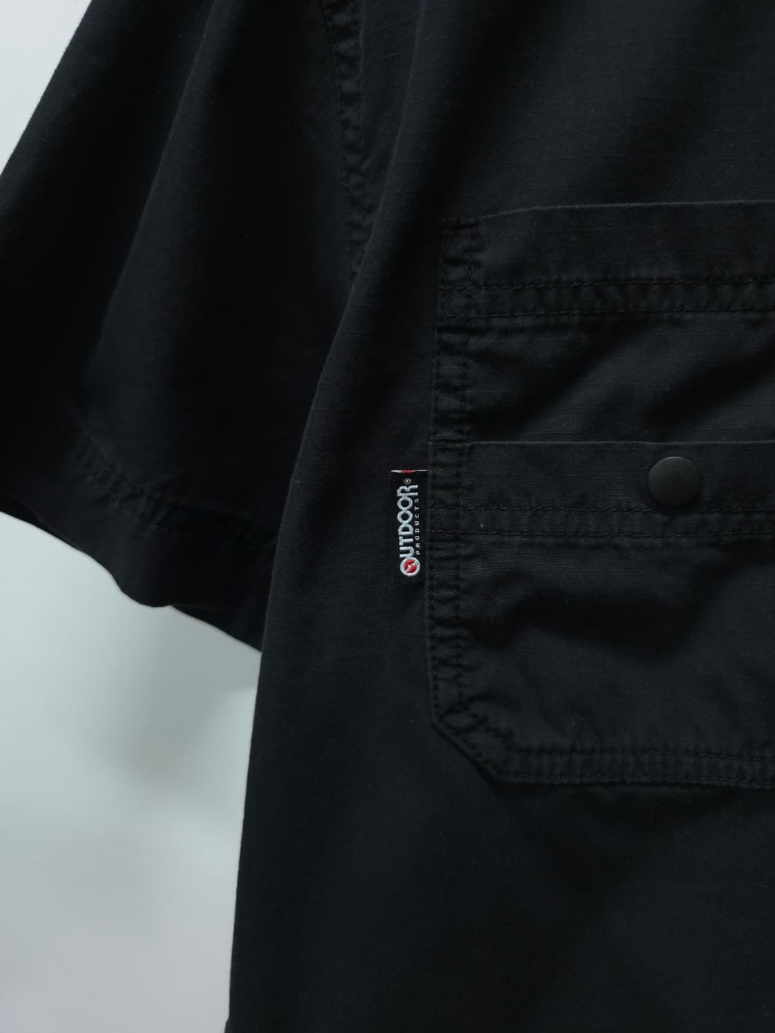 ​아웃도어 프로덕츠 립스탑 하프 스냅 포켓 반팔 셔츠 (M) 상품이미지4