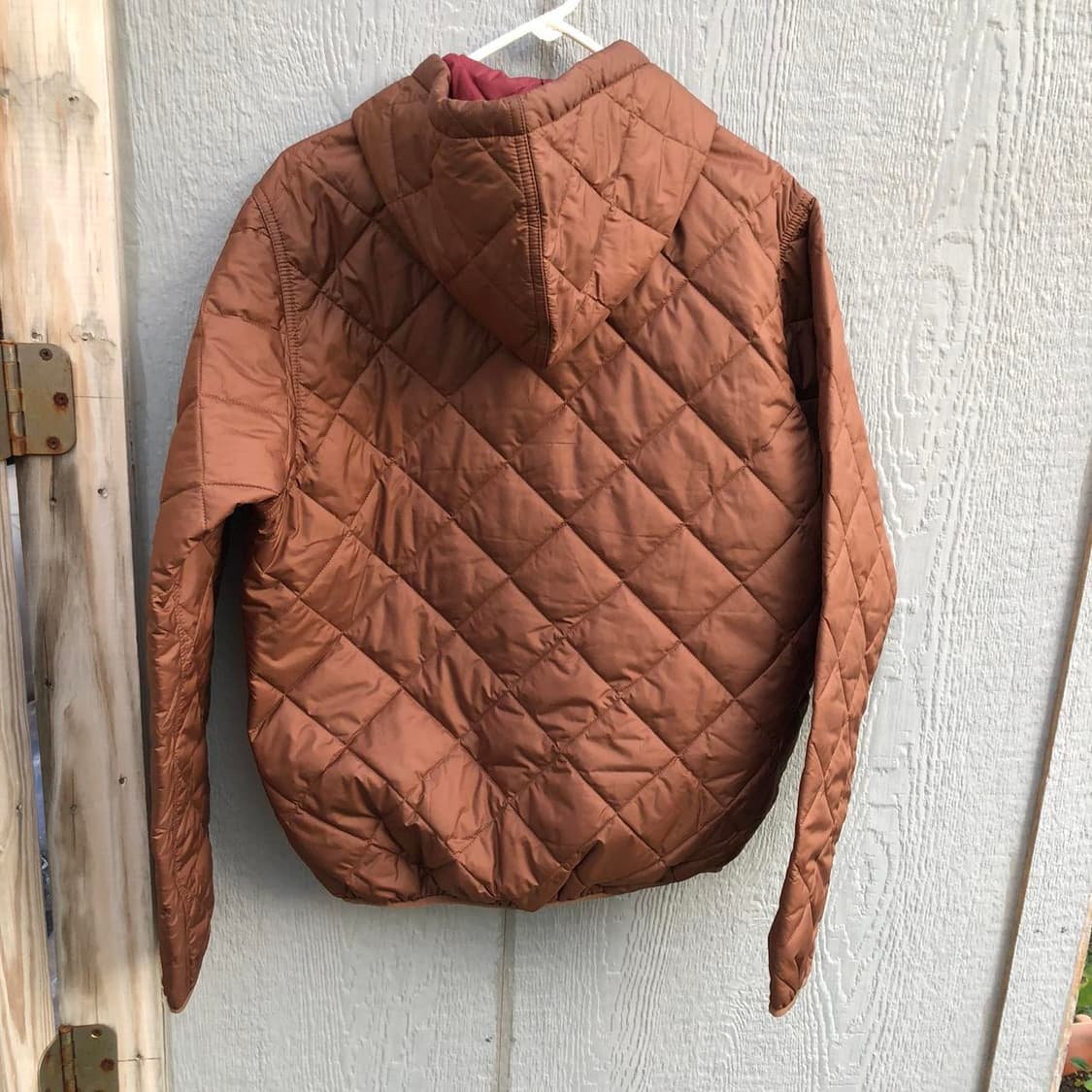 파타고니아 다이아몬드 퀼티드 경량패딩 브라운 상품이미지3