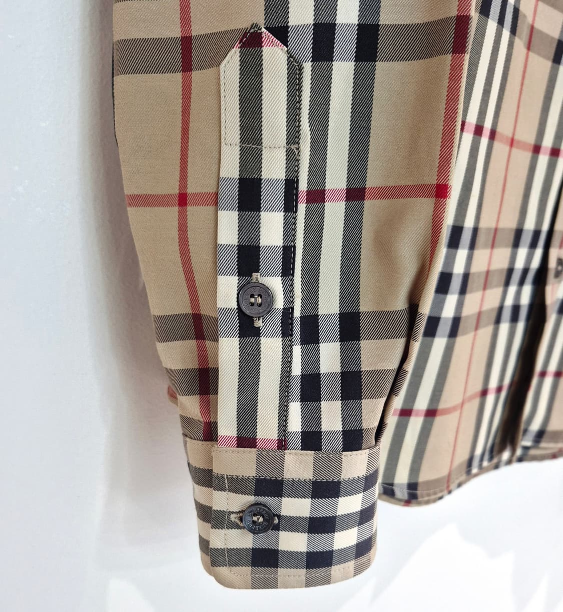 버버리 브릿 노바체크 여성 셔츠 S 상품이미지3