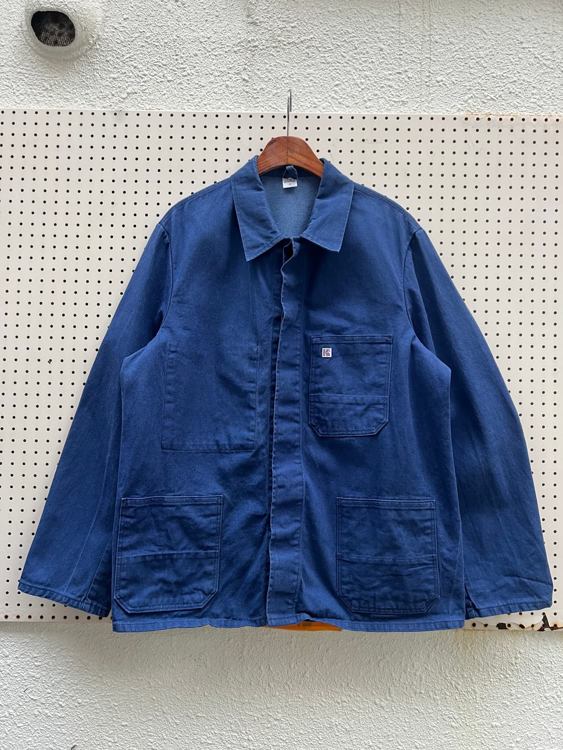 OLD VINTAGE DENIM FRENCH WORK 빈티지프렌치워크자켓 상품이미지1