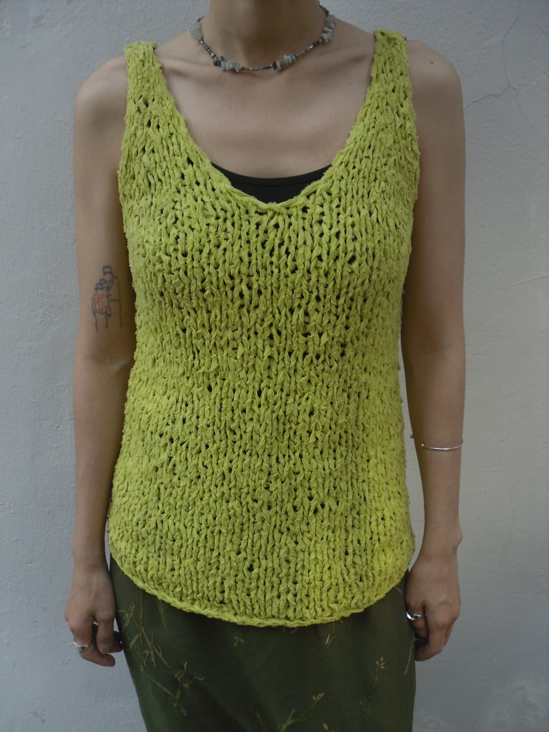 Vintage knit sleeveless 상품이미지1
