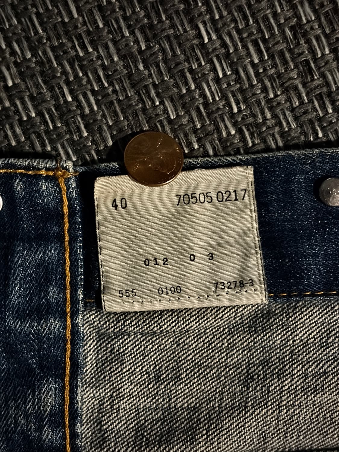 리바이스 트러커 70505 big E 발렌시아 USA🇺🇸 상품이미지7