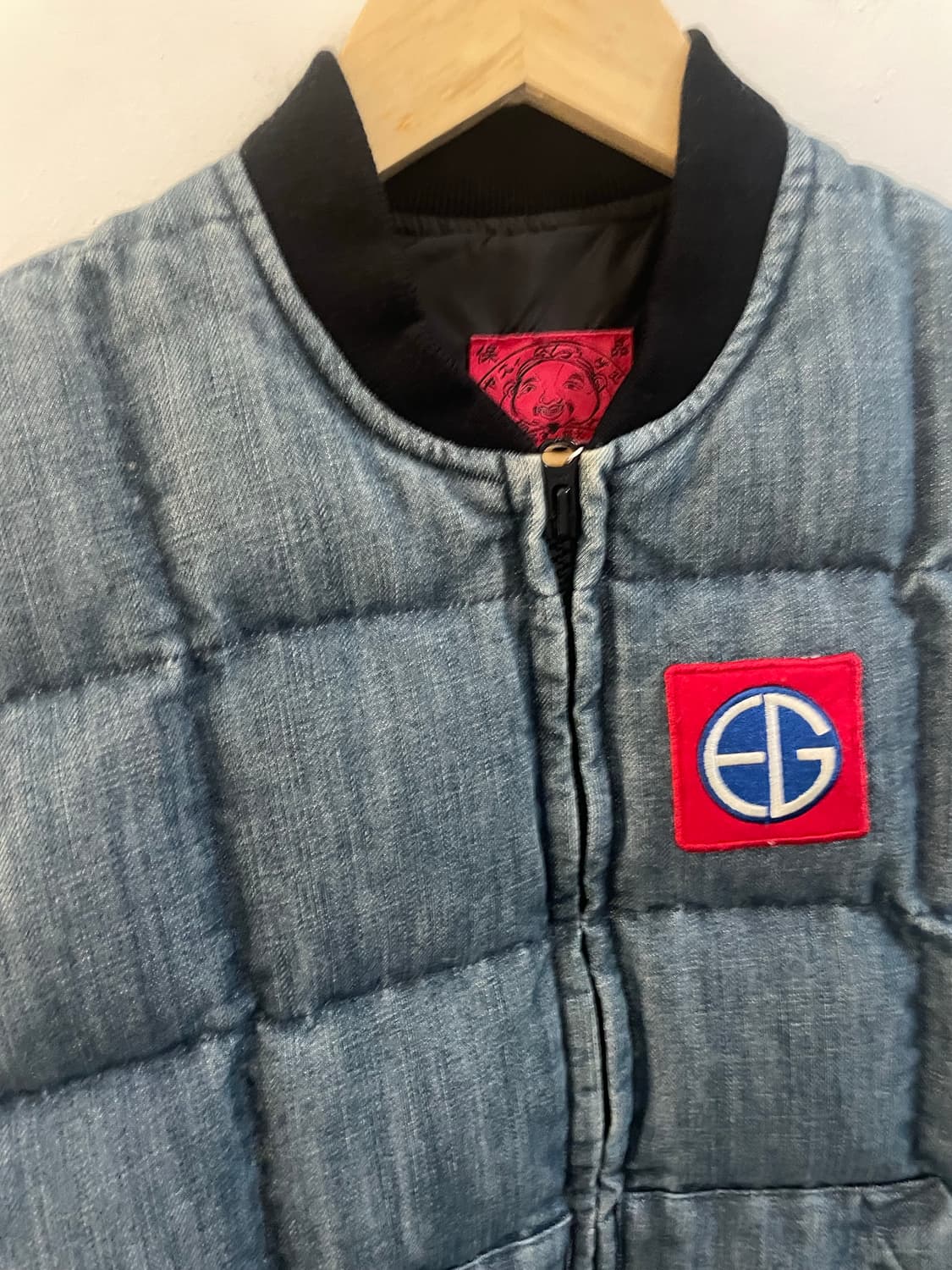 EVISU JAPAN denim padding vest 상품이미지4