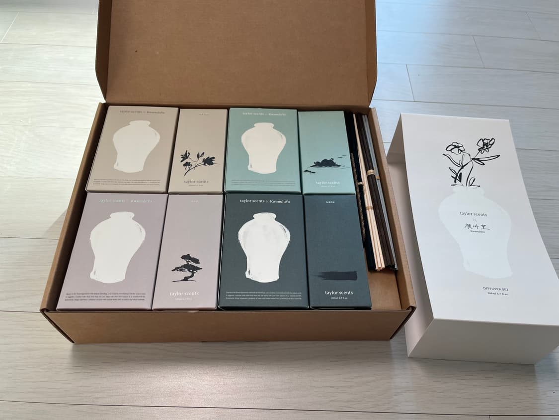 [새상품]테일러센츠x광주요 매병 디퓨져 세트 상품이미지8