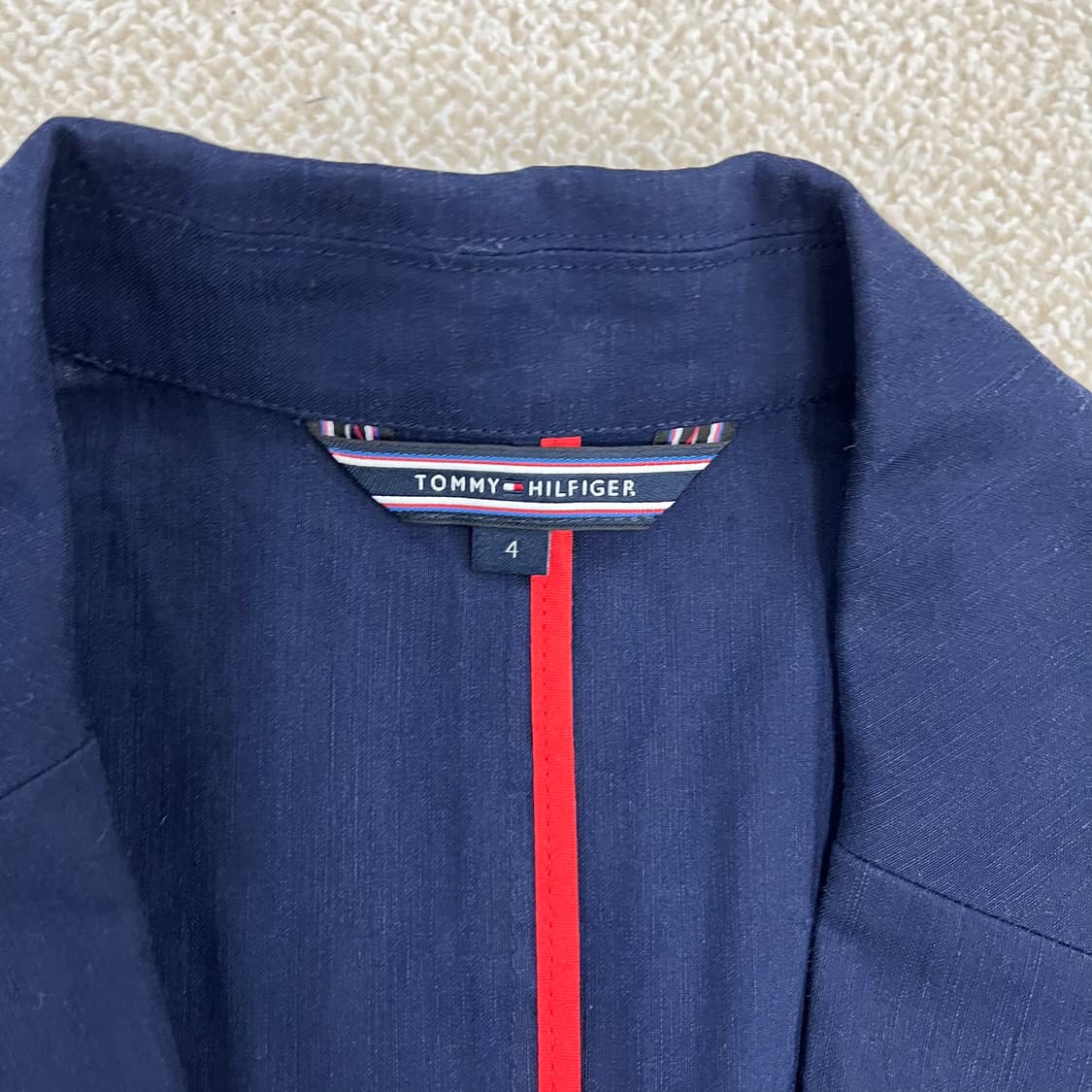 [4] 타미힐피거 여성 캐주얼 네이비 블레이져 자켓 0105M1 상품이미지2