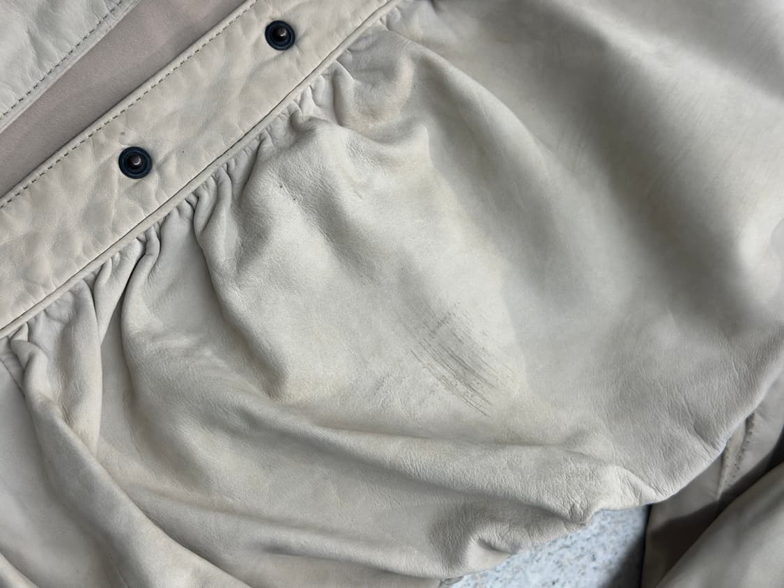 구찌 톰포드 00s 렘스킨 셔링 자켓  상품이미지10