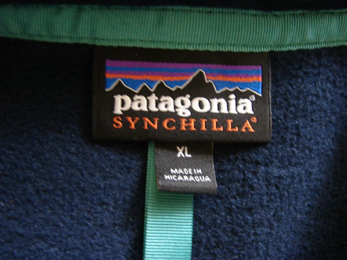 16FW 파타고니아 신칠라 스냅-T 네이비 블루 상품이미지4