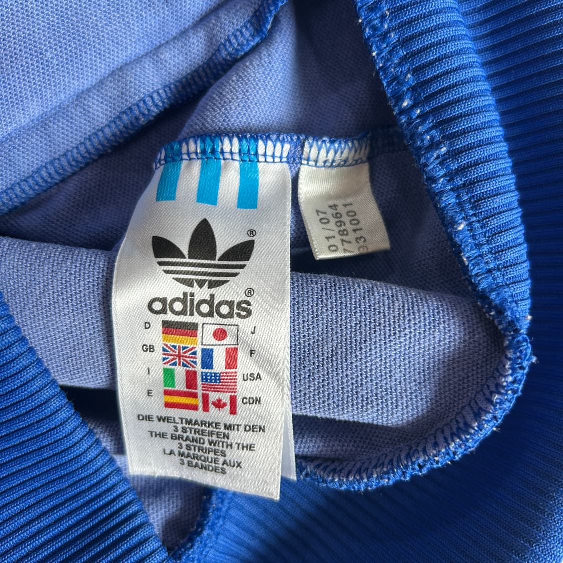 아디다스 도미니카 져지 집업 트랙잡 자켓 s 상품이미지3