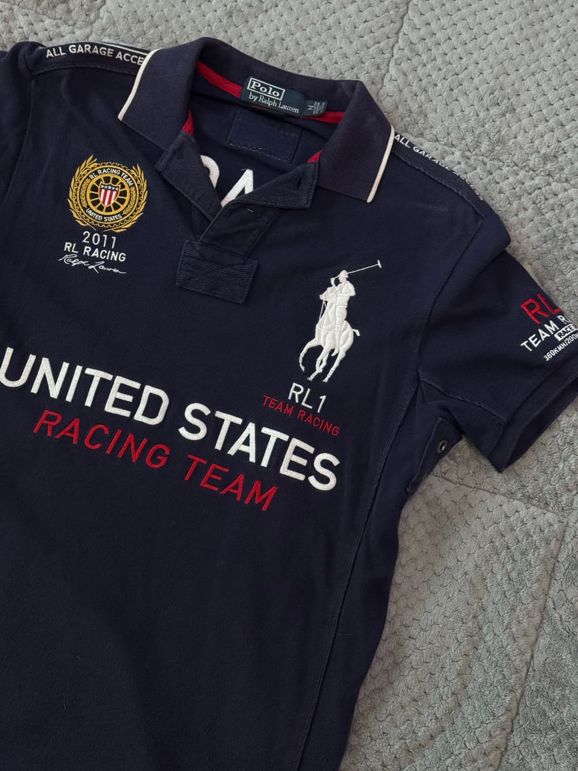 폴로 레이싱 pk티 상품이미지2