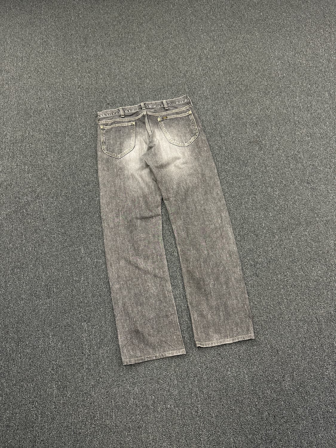 31) LEE 리 그레이 워싱 흑청 데님팬츠 상품이미지1