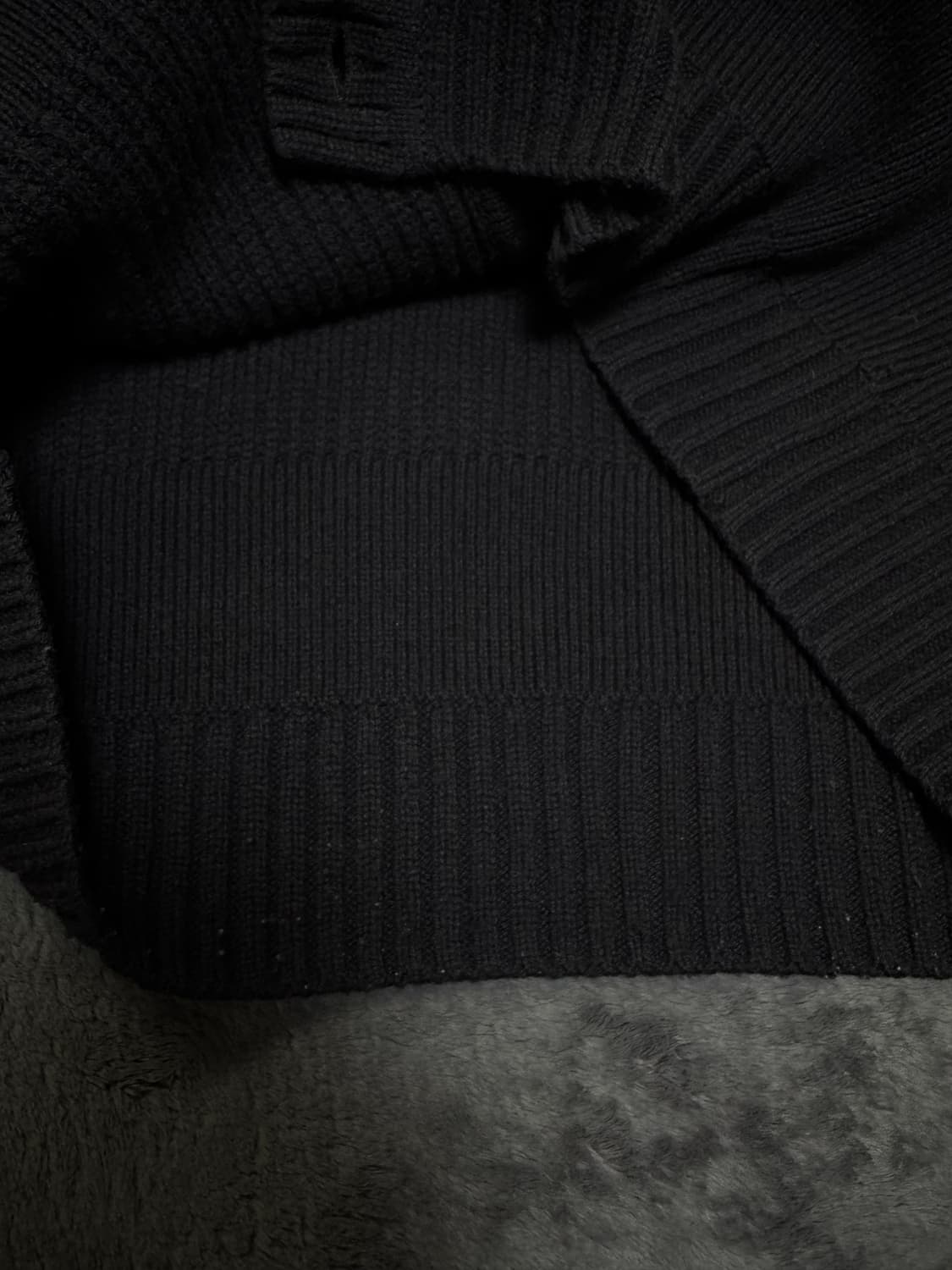 코스 리브드 울 가디건(XL) 상품이미지4