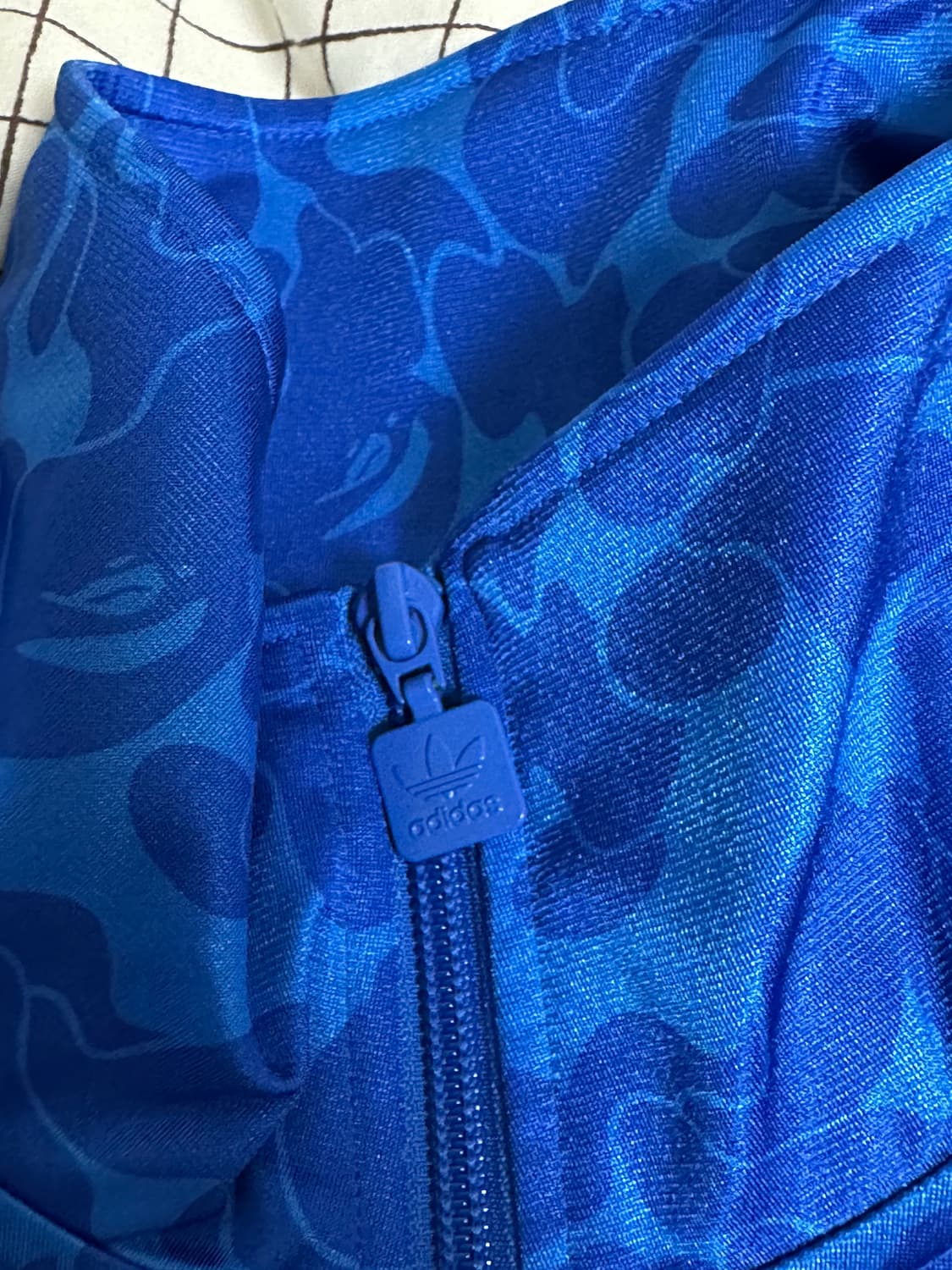 아디다스 베이프 트랙 탑 져지 블루 L 상품이미지3