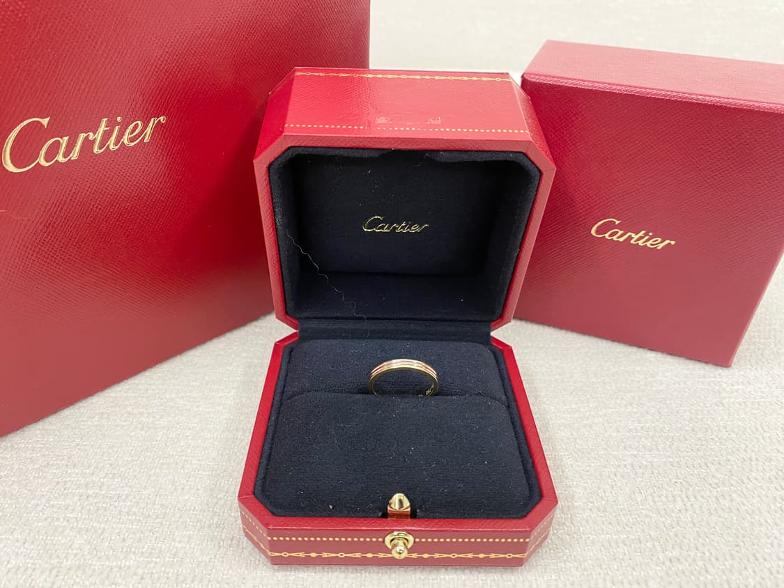 까르띠에 방돔 루이 2.5mm 웨딩링 18k 3색 49호 상품이미지2