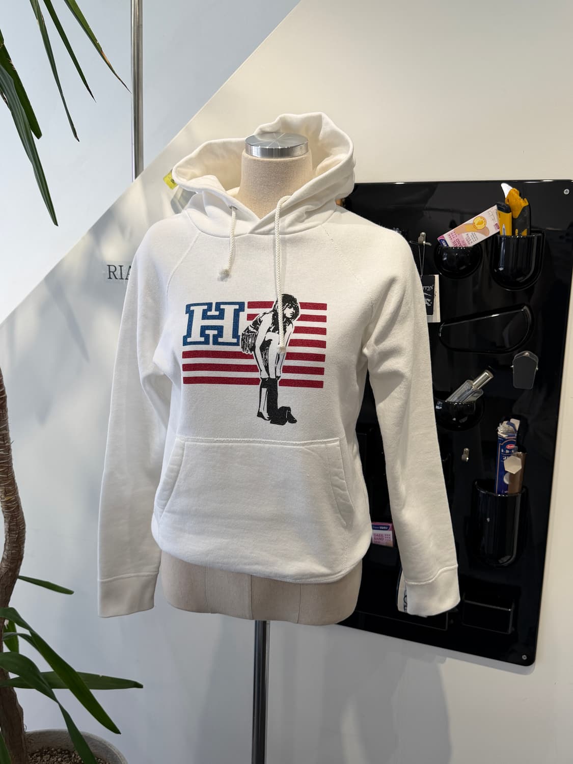 Hysteric Glamour 아메리칸 그래픽 크롭 후드 상품이미지2