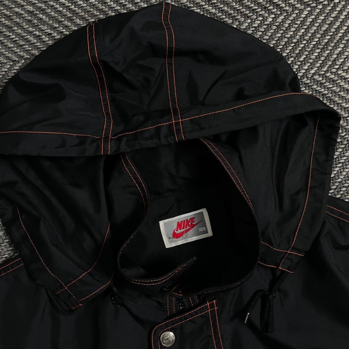 90s 나이키 올드스쿨 알론조 모닝 빅로고 박시핏 바람막이y 4322 상품이미지8