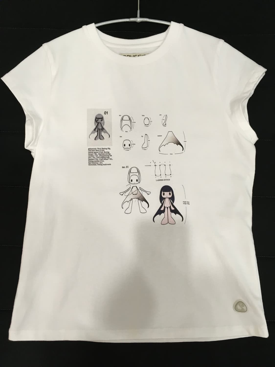 코이세이오 LEGNA T SHIRTS-WHITE 상품이미지1