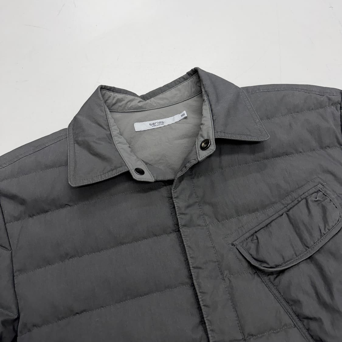 시리즈 테크니컬 가먼트다잉 나일론 경량패딩 상품이미지3