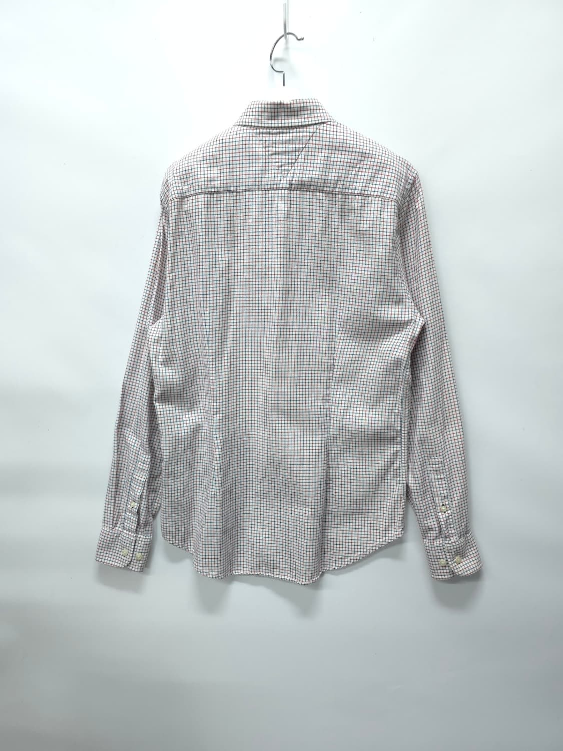 타미힐피거 레드&네이비 체크 봄가을 셔츠 (95~100) 상품이미지8