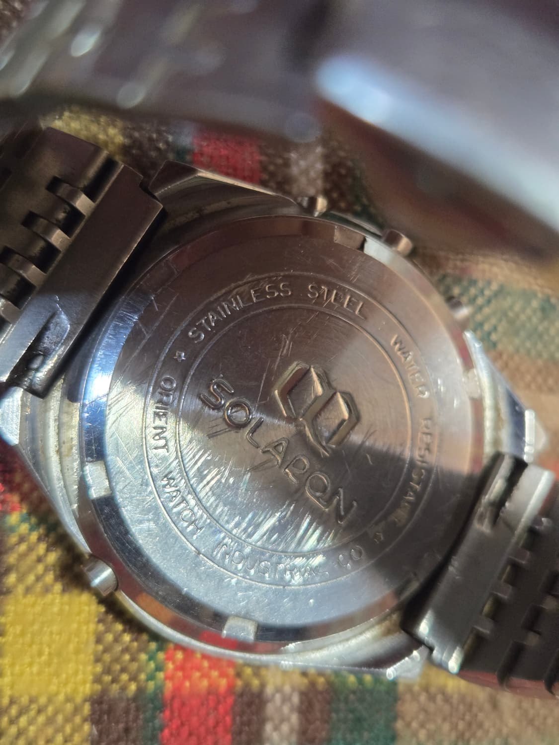 빈티지 오리엔트 솔라론 디지탈 손목시계 상품이미지5