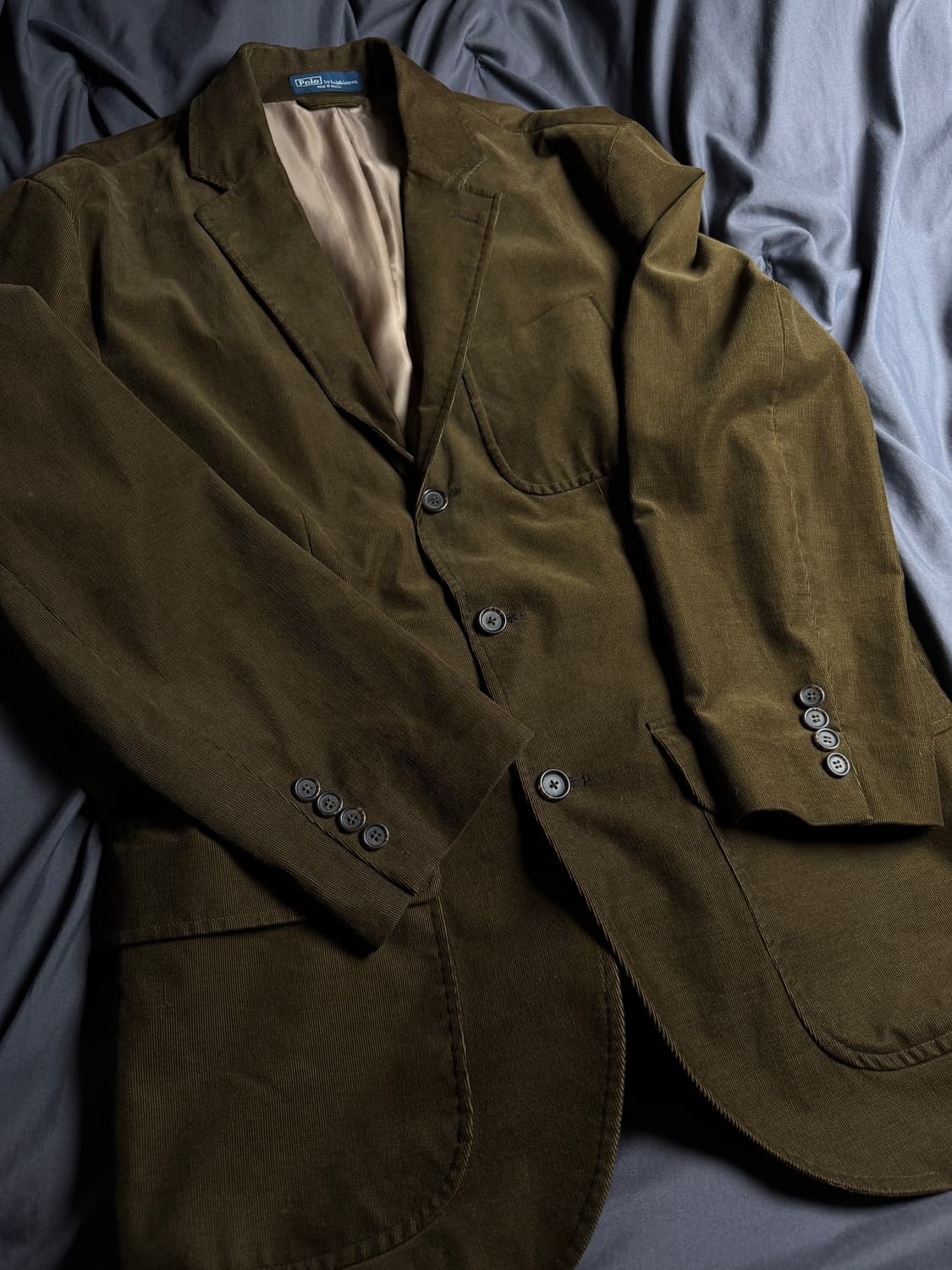 폴로 랄프로렌 코듀로이 블레이져 42R 상품이미지1