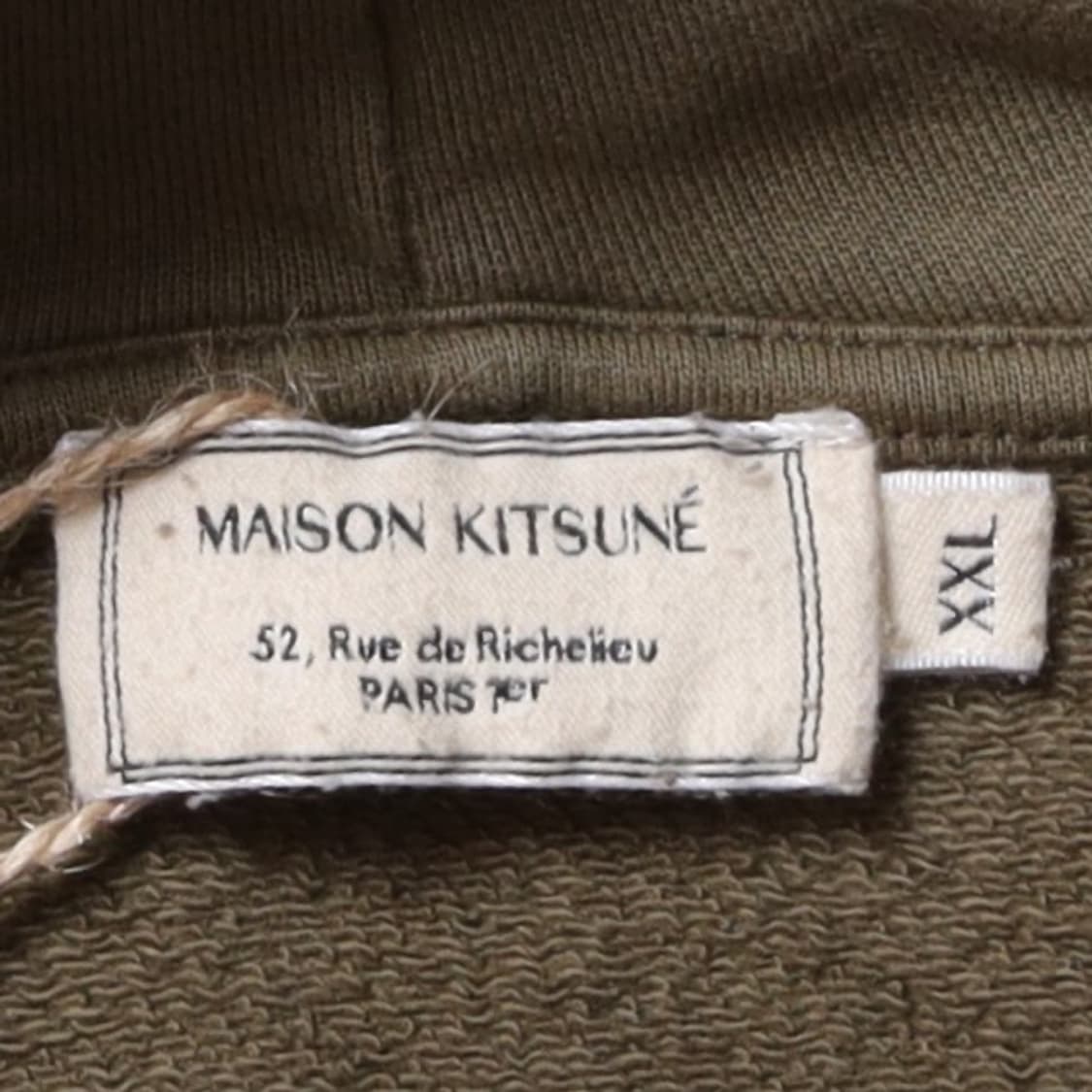 메종 키츠네 Maison Kitsune Logo Embroidered H 상품이미지7