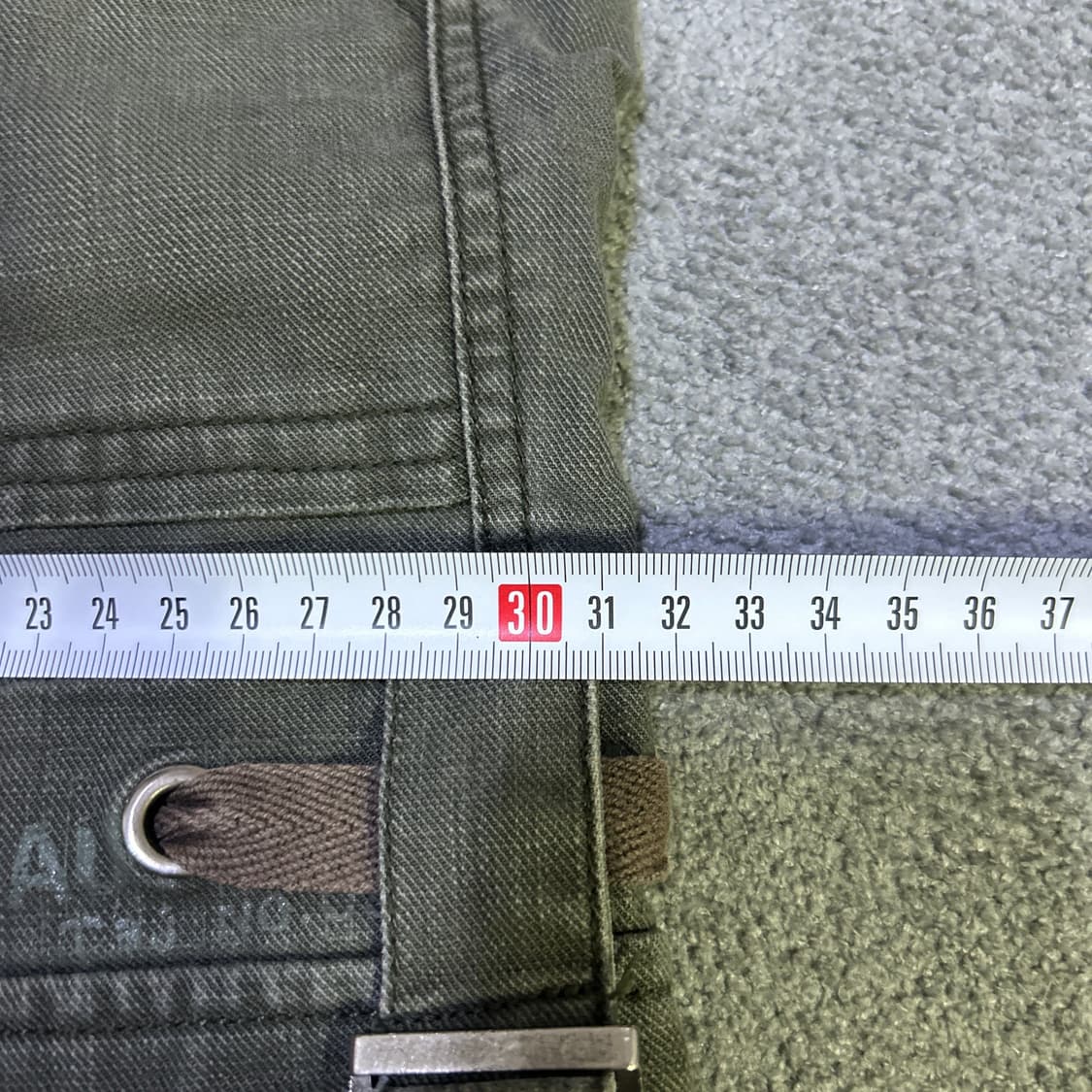 Vtg y2k 포켓 카고 팬츠 L 상품이미지5