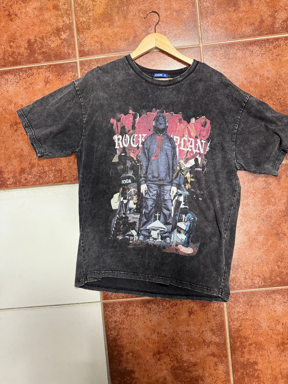 빈티지 칸예웨스트 반팔 상품이미지1