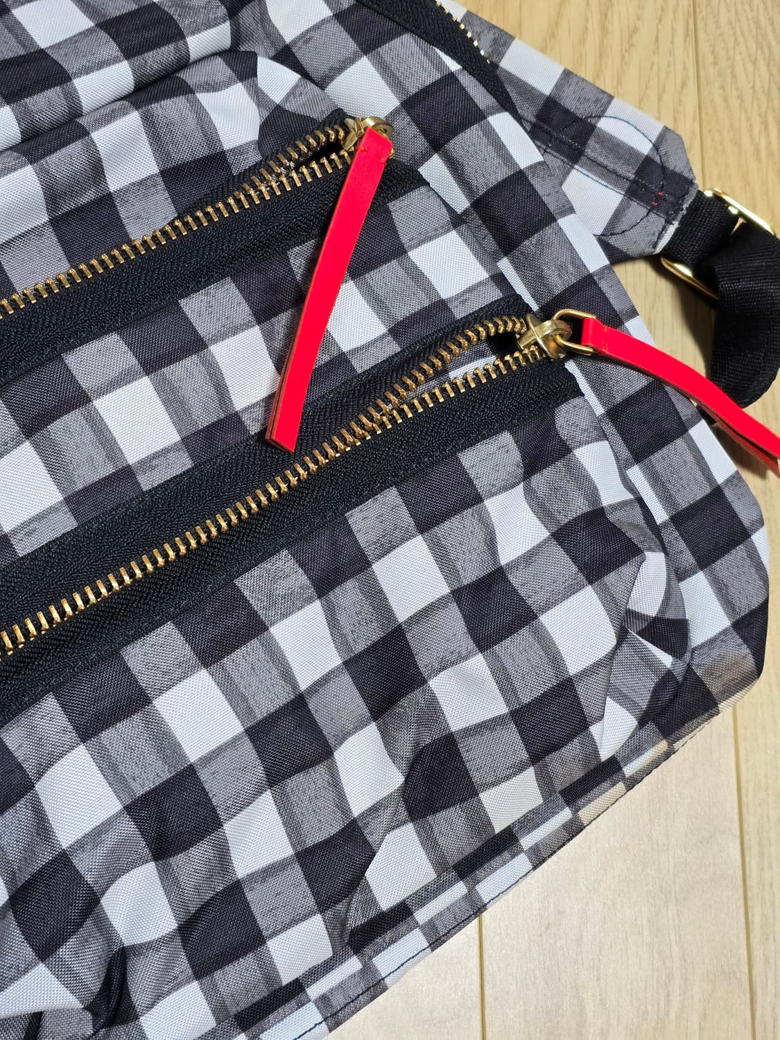 마크제이콥스 체크패턴 백팩 상품이미지6