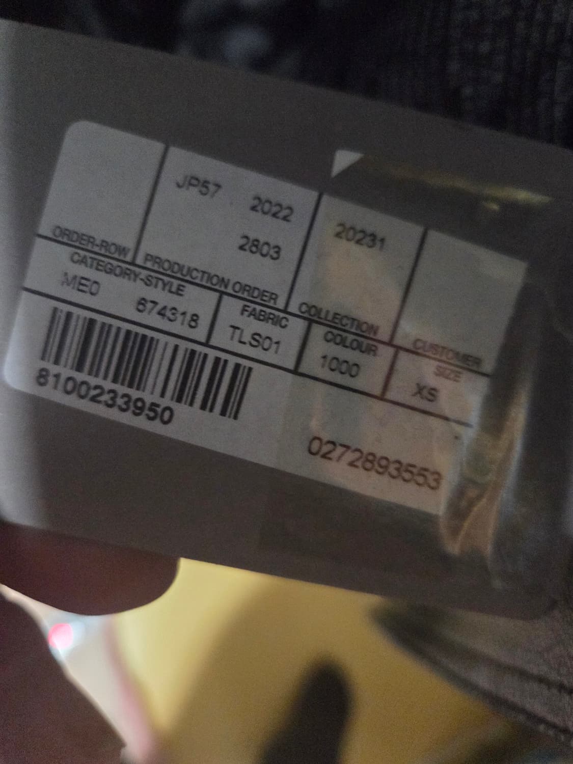 [급처] 발렌시아가 택시 xs 팝니다 칸예 유니섹스 상품이미지8