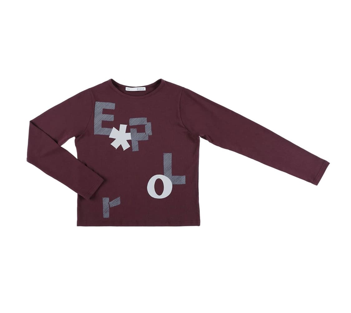 EXPLORER LETTERING T (DEEP RED) 상품이미지2