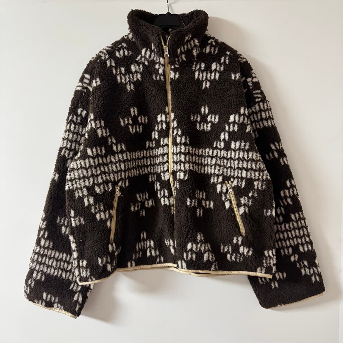 여자 뽀글이 크롭 점퍼 상품이미지1