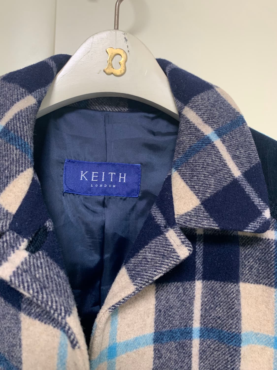 키이스 모직 체크자켓 상품이미지6