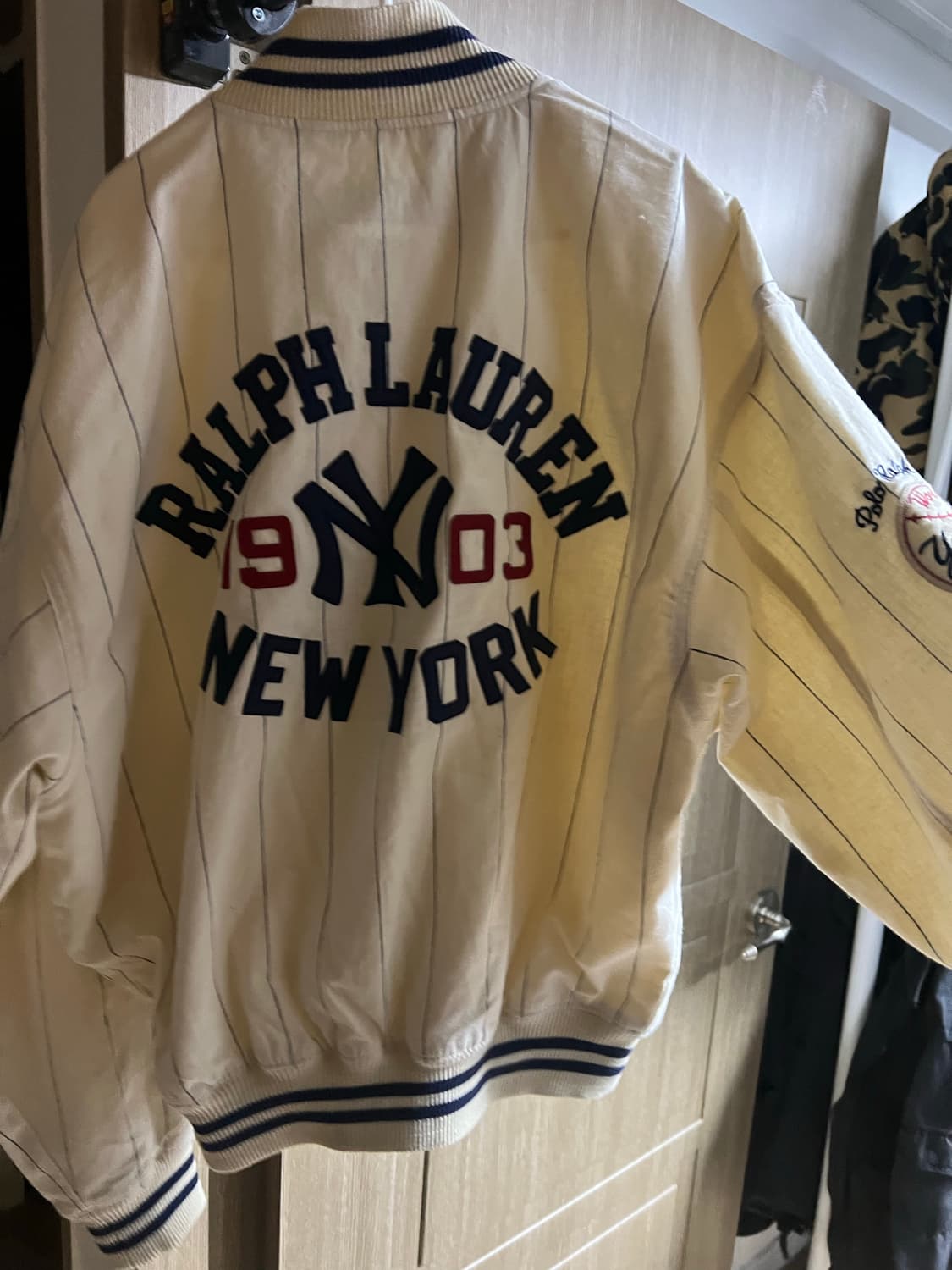 폴로 랄프로렌 양키즈 콜라보이 청자켓 상품이미지5