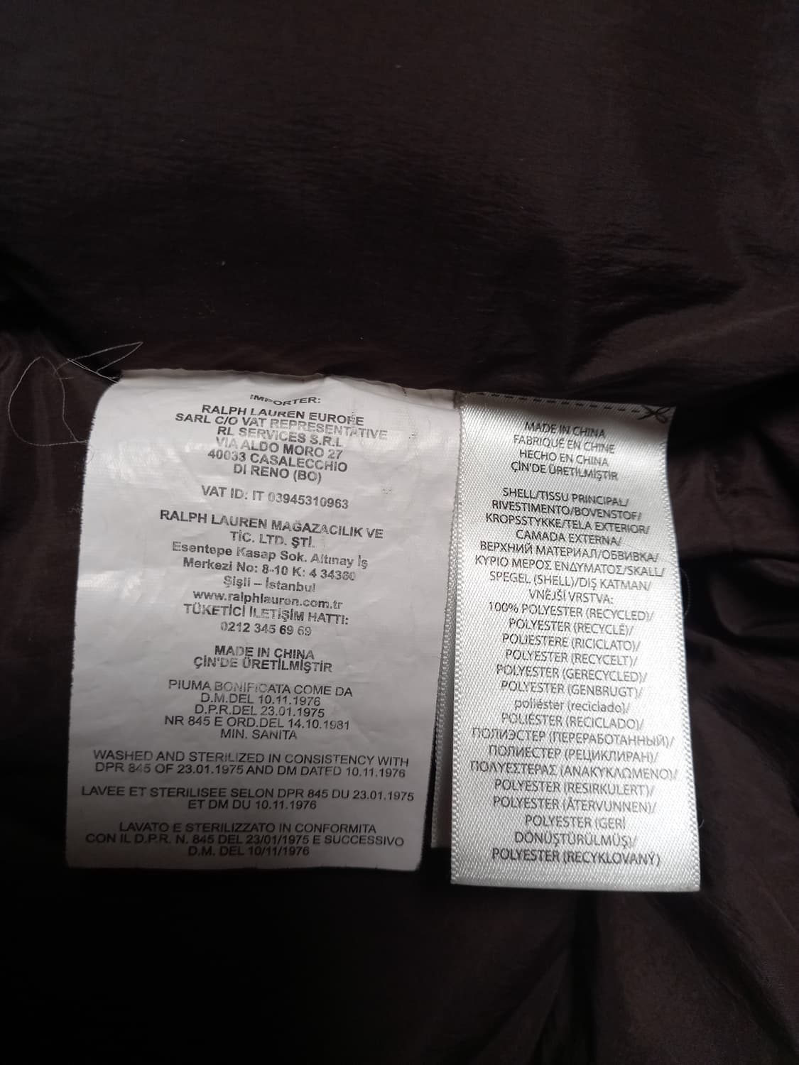 폴로 랄프로렌 여성 푸퍼패딩  S 상품이미지6