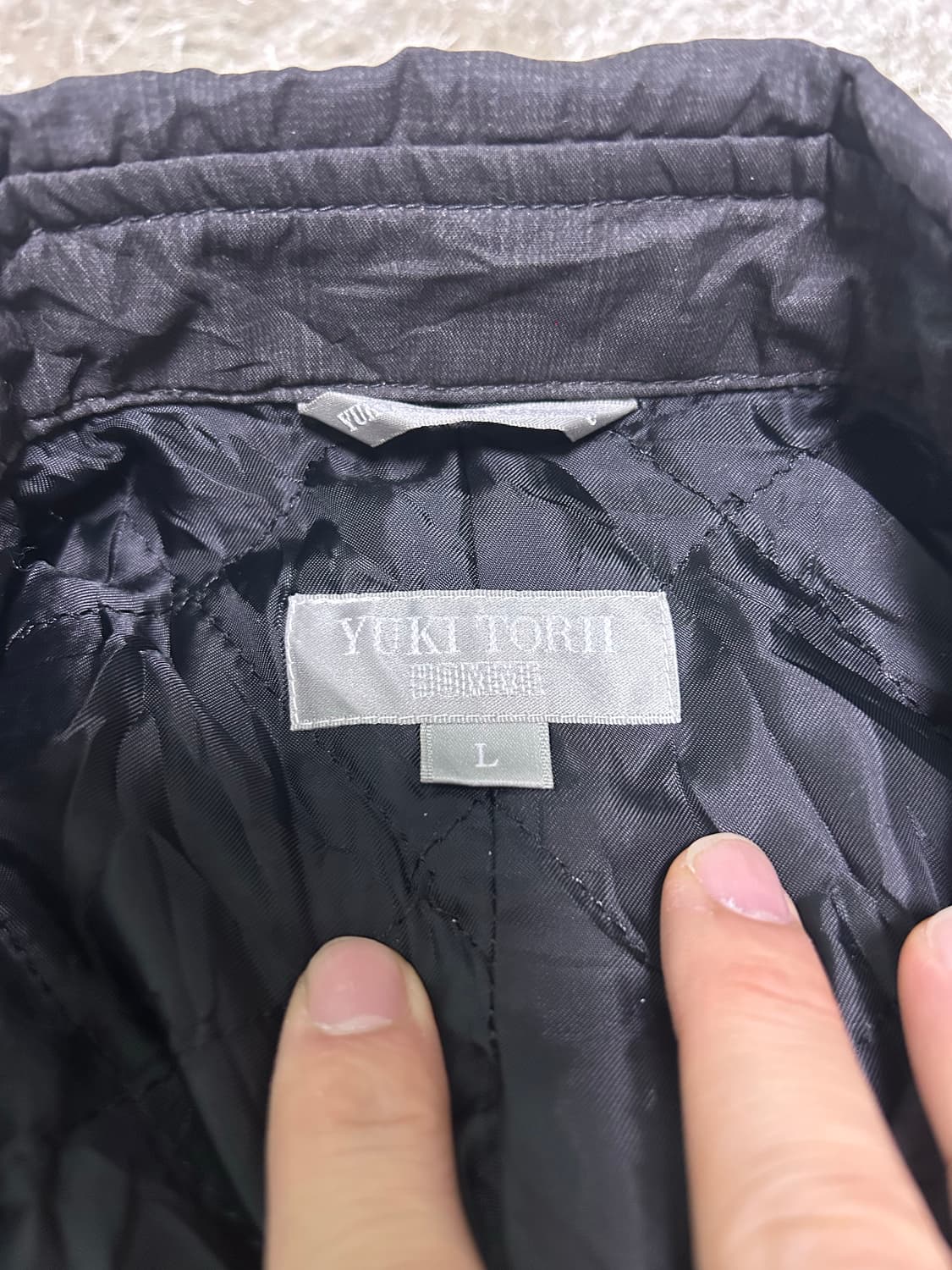 새상품 일본판 유키토리 누빔 자켓 105 상품이미지3