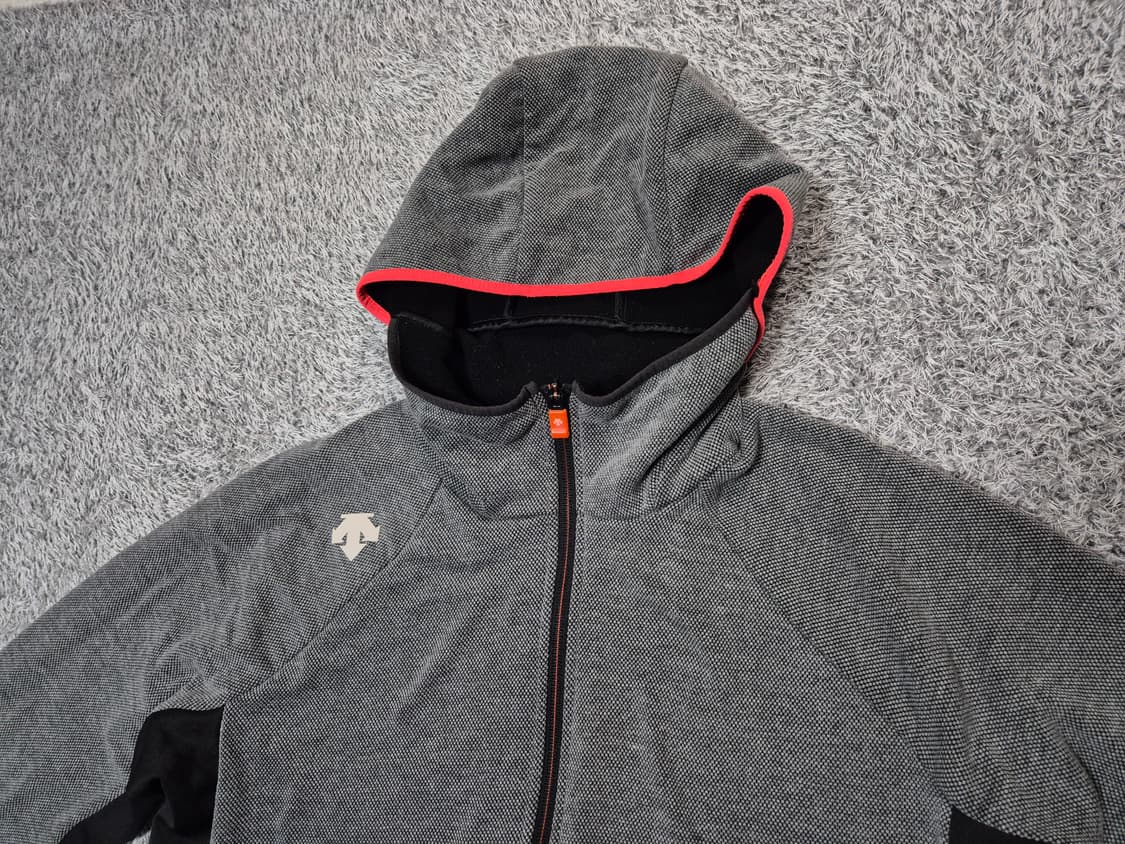 데상트 남성 기모 집업후드 자켓 100 상품이미지2