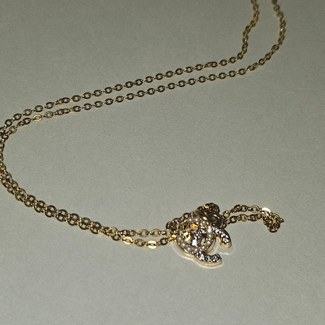 샤넬 925실버 하프CC 목걸이 빈티지 업사이클링  상품이미지3