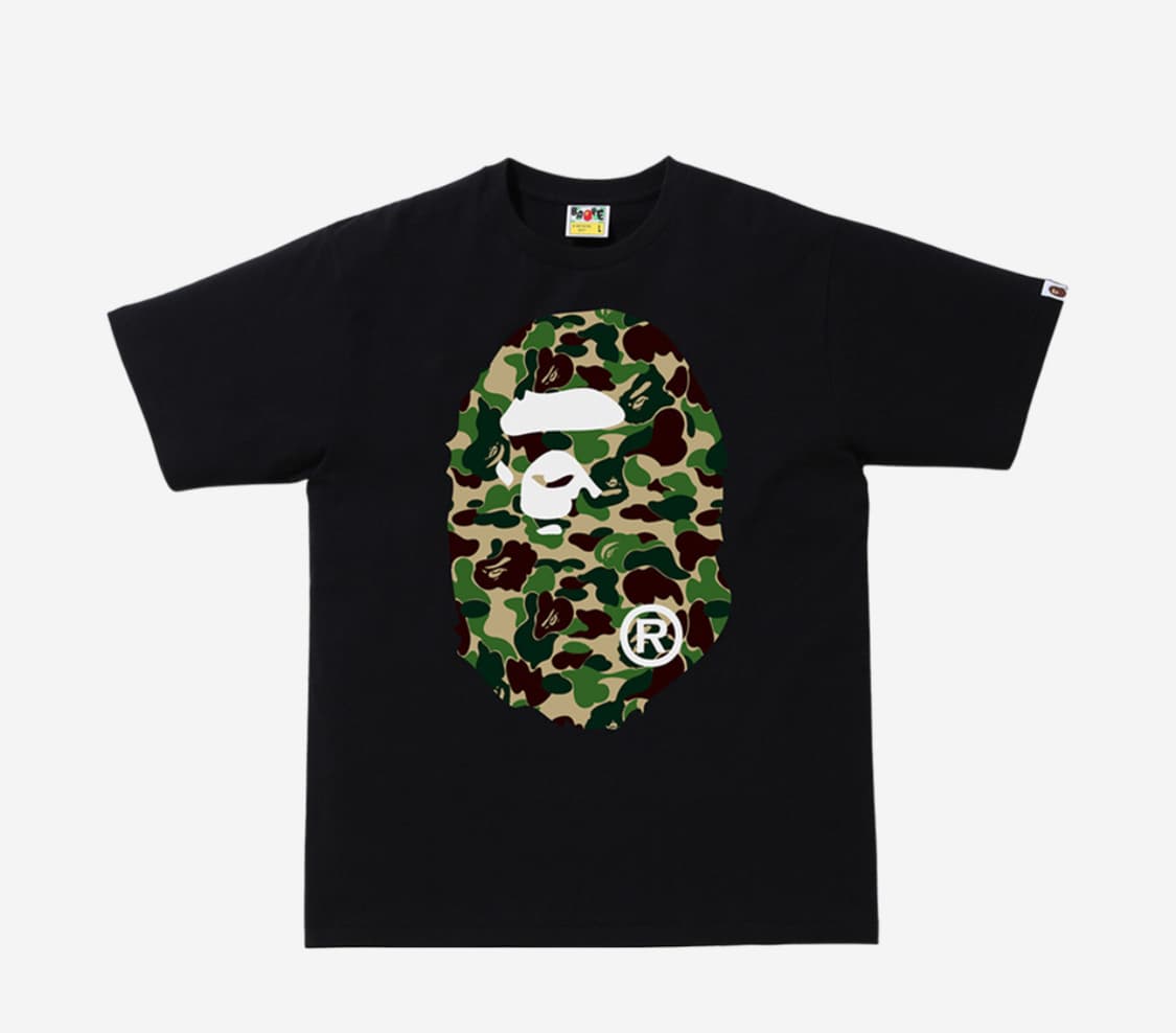 Bape 베이프 카모 반팔 L 상품이미지1