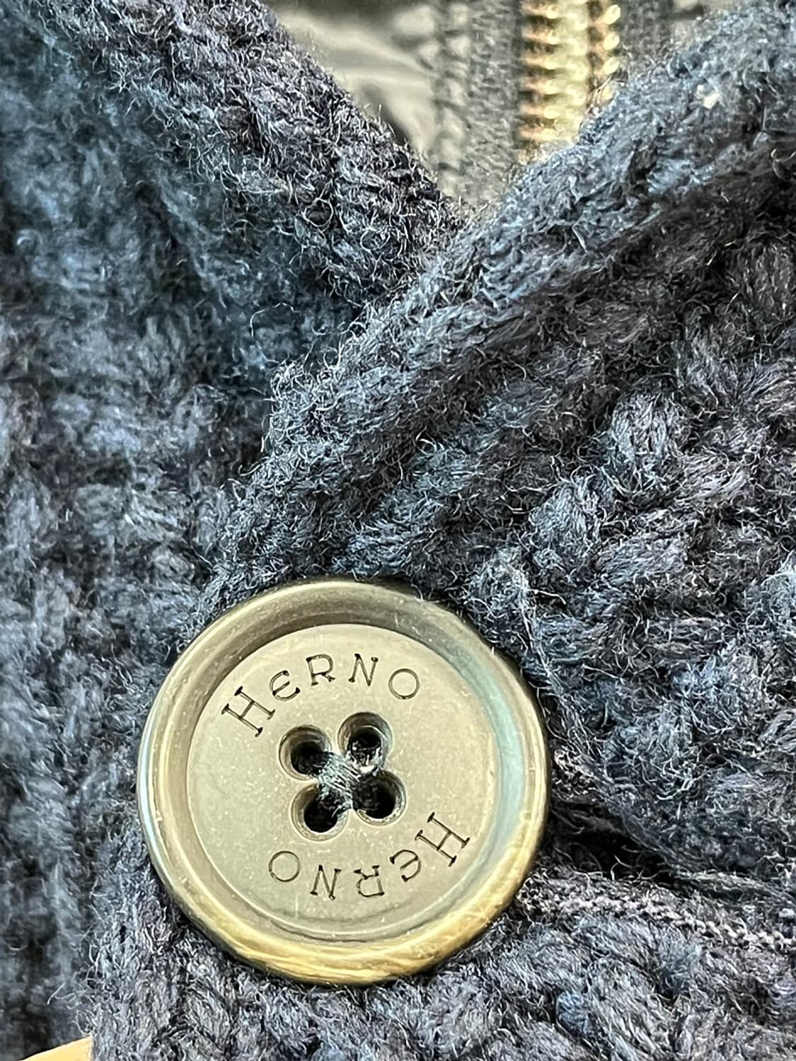 100) 에르노 와플 롱니트  상품이미지3