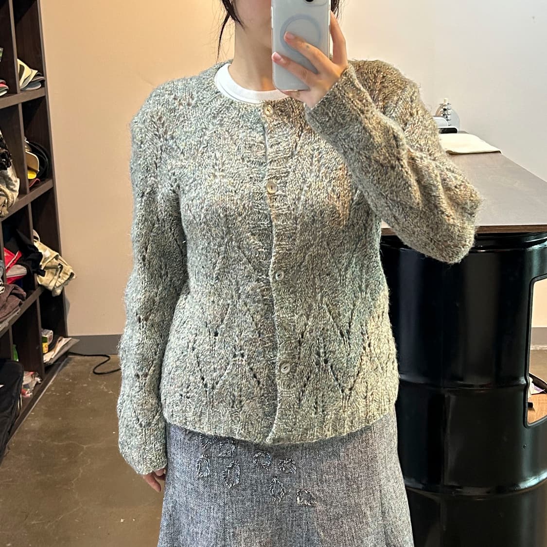 보카시 믹스 가디건 상품이미지2