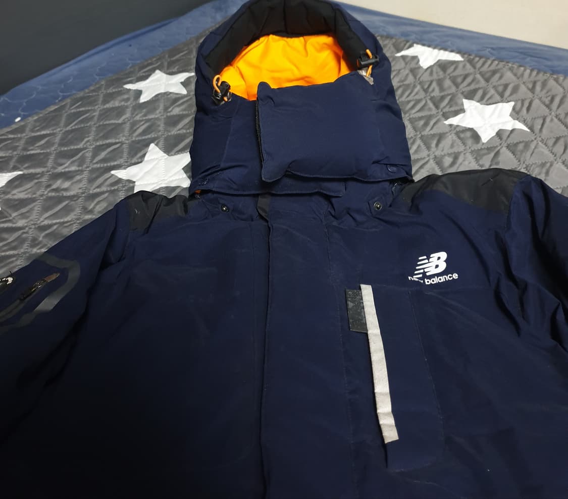 뉴발란스 혜비 덕다운 패딩 점퍼 네이비 (M) 상품이미지2