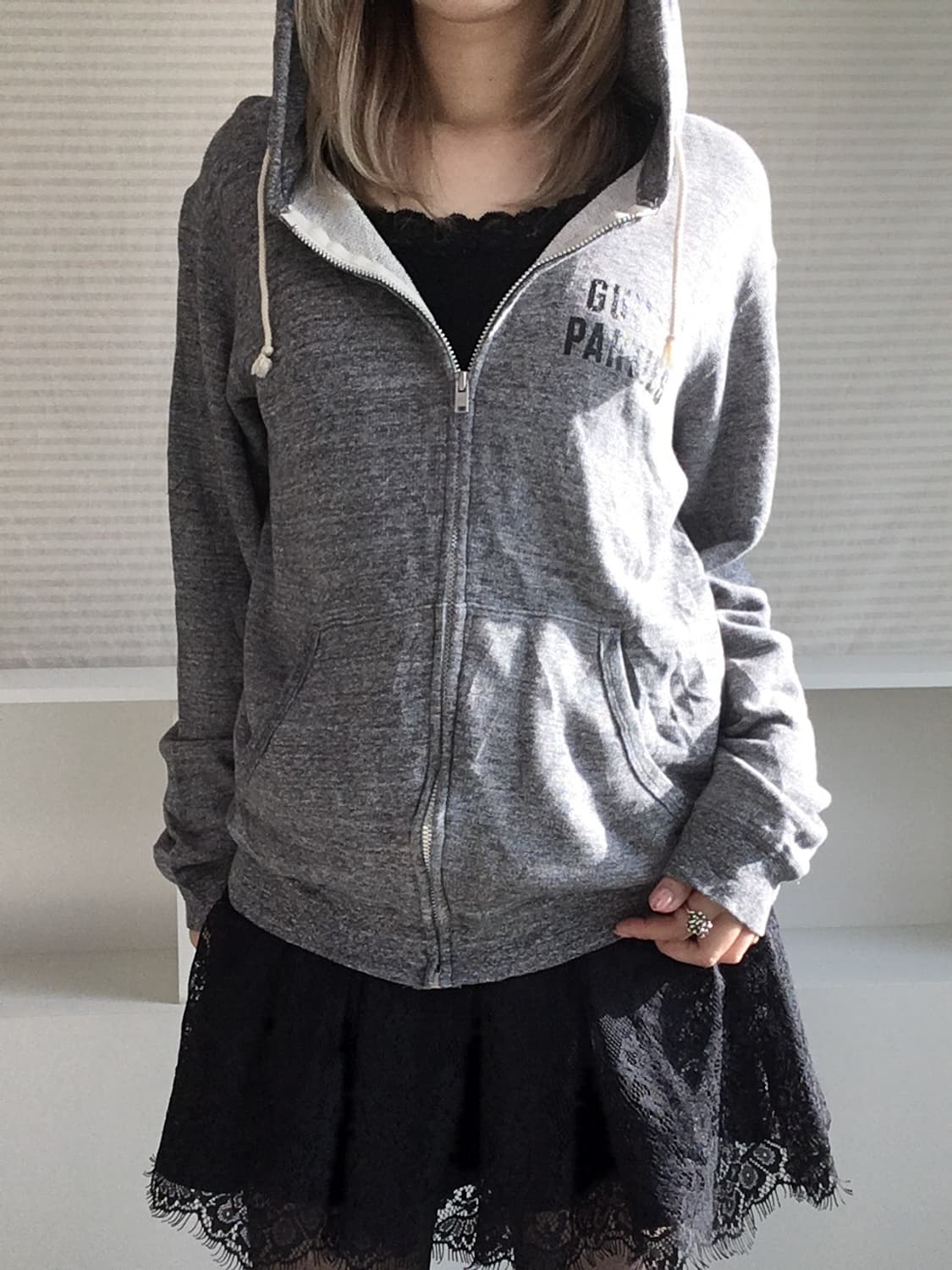 guilty parties tokyo printing hood zip-u 상품이미지4
